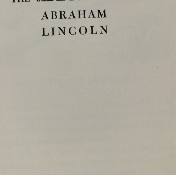 THE REAL STORY OF ABRAHAM LINCOLN  old book - Picture 3 of 9